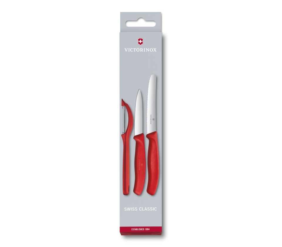 swiss knives kitchen victorinox swiss classic paring knife set with peeler 3 swiss knives kitchen victorinox swiss classic paring knife set with peeler 3