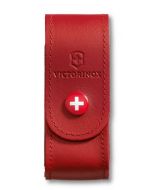 Victorinox Etui en cuir rouge91/93 mm 2-4 épaisseurs