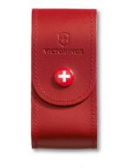 Victorinox Red Leather Pouch 91/93 mm, 5-8 layers