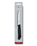 Victorinox Swiss Classic Tomato &  Table knife set of 6 Black 