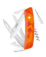 Swiza Couteau de Poche C07 LUCEO orange