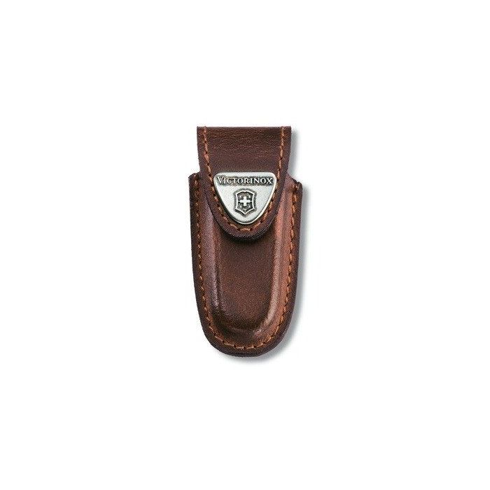 Victorinox Brown Leather Pouch For 58Mm