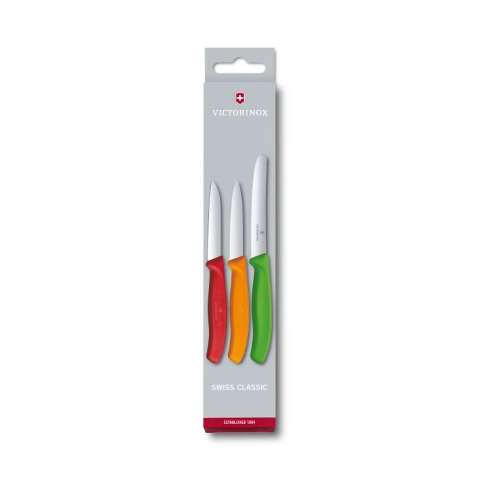 Wusthof Create 3-Piece Paring Knife Set, Multicolored