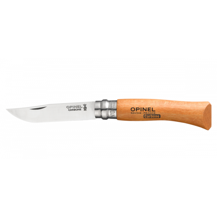 Couteau Opinel N°07 Carbone - Pyrene Bushcraft