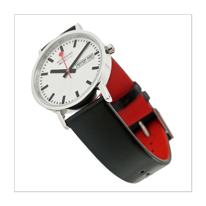 Mondaine classic day date new arrivals
