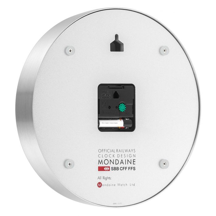 Mondaine smart 2025 stop2go wall clock