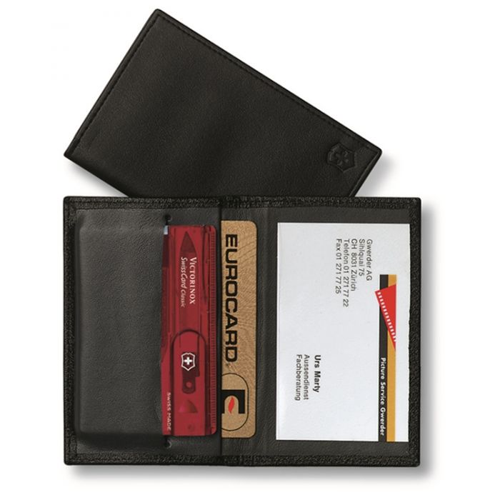 taal verhouding globaal Victorinox genuine leather pouch SwissCard