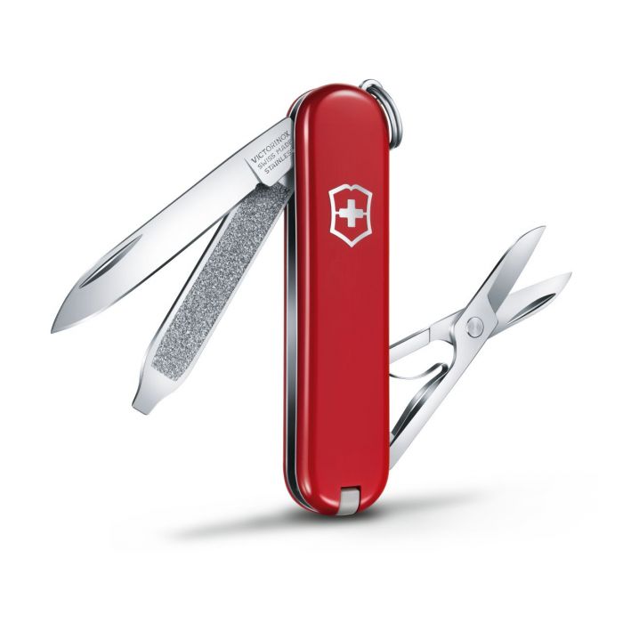 Victorinox Classic SD Printed in red - 0.6223