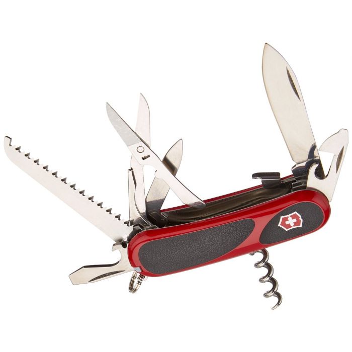 Victorionox Evolution Evolution S17 Grip Multi-Tool Red/Black Handle  2.3913.SC