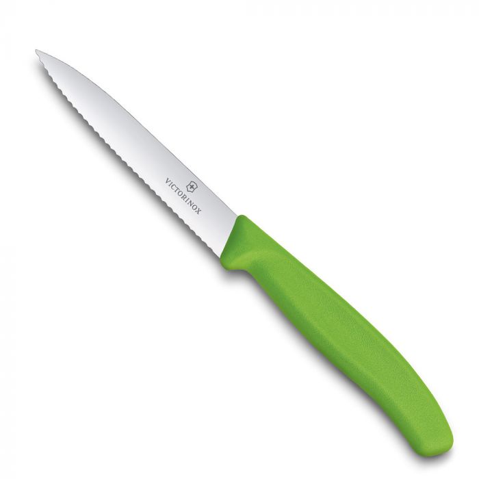 Victorinox paring knife green-pink-yellow-orange 6.7636.L114