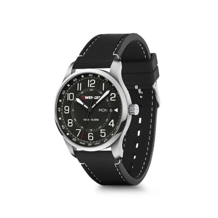 Wenger watch with analog compass discount