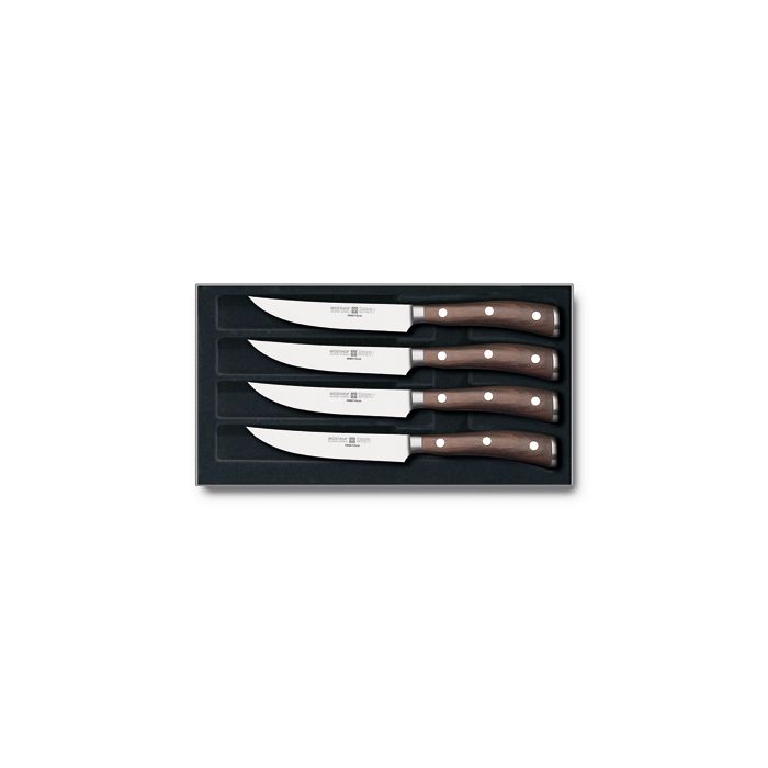 Extra Sharp Steak Knife Set with Stainless Steel Blade by Wusthof