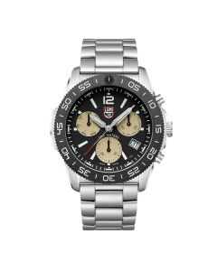 LUMINOX Pacific Diver Chronograph 3140 Series Black/Cream & Silver