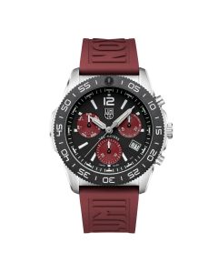 LUMINOX Pacific Diver Chronograph 3140 Series Black & Burgundy
