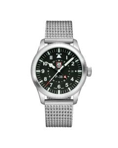 LUMINOX  P-38 Lightning 9520 Series Black & Silver