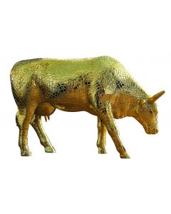 CowParade Mira Moo Gold (L)