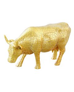 Cow Parade Mira Moo Gold