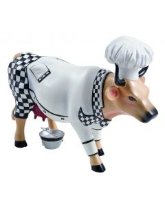 Cow Parade Chef Cow 