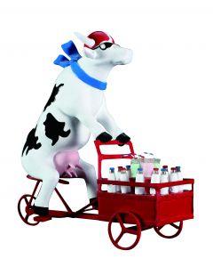 Cow Parade Lait Triporteur