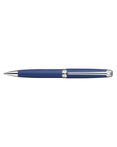 Caran d'Ache Léman Matte Blue Ballpoint Pen