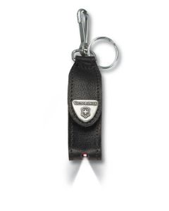 Victorinox Etui en cuir noir porte-clés 58 mm 2-3 épaisseurs