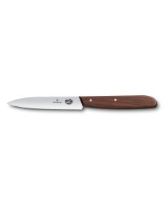 Victorinox Wooden Classic Toothed Paring knife 10cm 