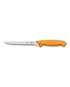 Victorinox Swibo Fish filleting knife, narrow handle, flex blade with scalers