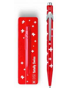 Caran d'Ache Totally Swiss Flag Ballpoint pen with Box