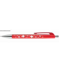 Caran d'Ache Totally Swiss Flag  Mechanical pencil Set of 2 pieces
