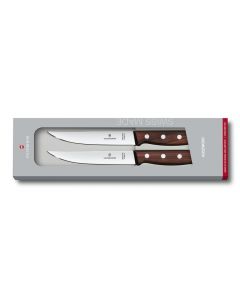 Victorinox Set de couteaux à steak en bois