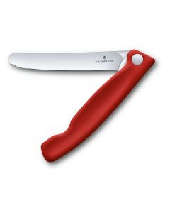 Victorinox folding paring knife 11cm red smooth