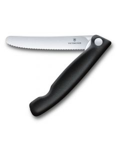 Victorinox Swiss Classic Picnic Folding Knife 11cm Black