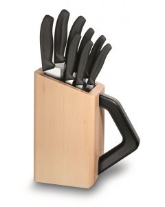 Victorinox bloc porte-couteaux en bois 8 pièces