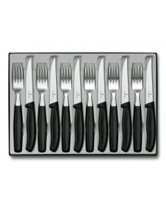 Victorinox swiss classic steak knife and forks set of 12