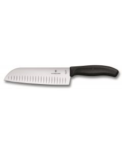 Victorinox Swiss Classic Santoku Knife Fluted Edge 17cm