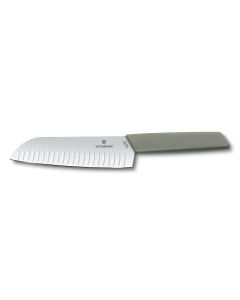 Victorinox Swiss Modern Chef's Knife Santoku Green