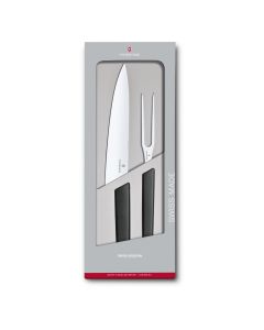 Victorinox Swiss Modern Carving Set, 2 pieces Black