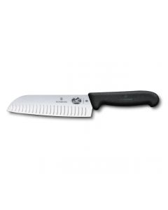 Victorinox Fibrox Couteau Santoku alvéolé