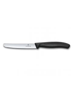 Victorinox Couteau de table noir 11cm 
