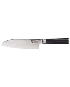 KAI Shun 7-Inch Classic Santoku Hollow Ground Knife DM0718