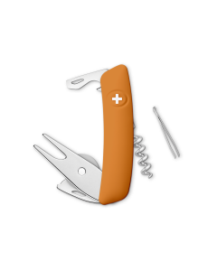SWIZA Couteau de Poche Golf Edition GO03 Orange