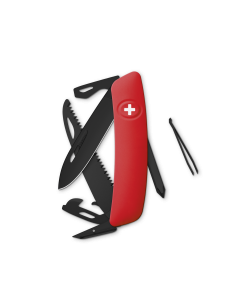 SWIZA Swiss Knives ALLBLACK Edition D06 Red