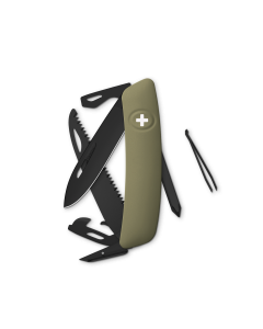 SWIZA Swiss Knives ALLBLACK Edition D06 Olive