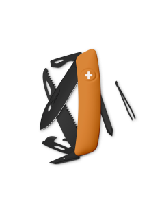 SWIZA Swiss Knives ALLBLACK Edition D06 Orange