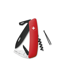 SWIZA Swiss Knives ALLBLACK Edition TT03 Red