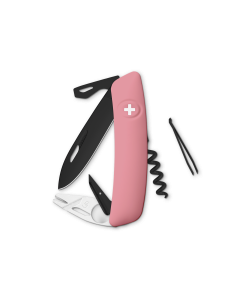 SWIZA Swiss Knives ALLBLACK Edition TT03 Pink