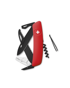 SWIZA Swiss Knives ALLBLACK Edition TT05 Red