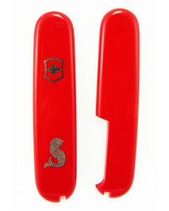 Victorinox Plaquettes rouge avec logo poisson