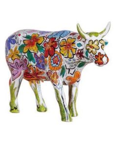 Cow Parade Vaca Floral 