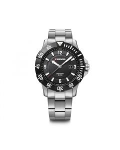 Wenger Watches Seaforce Black & Silver